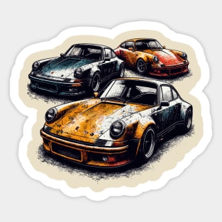 Porsche 911 Sticker